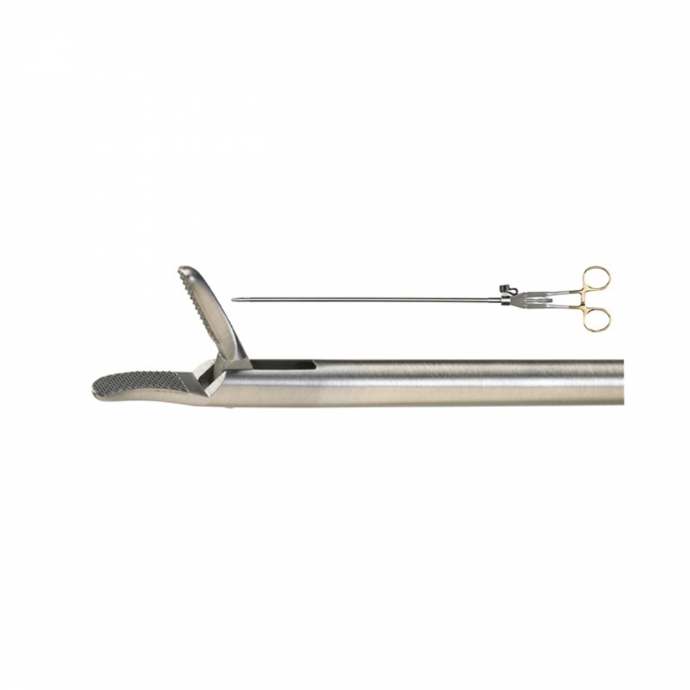 IN-LINE TUNGSTEN CARBIDE NEEDLE HOLDER